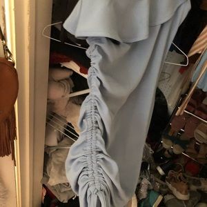 Tularosa Dresses - Tularosa Blue off the shoulder dress Tularosa Dresses - Tularosa Blue off the shoulder dress